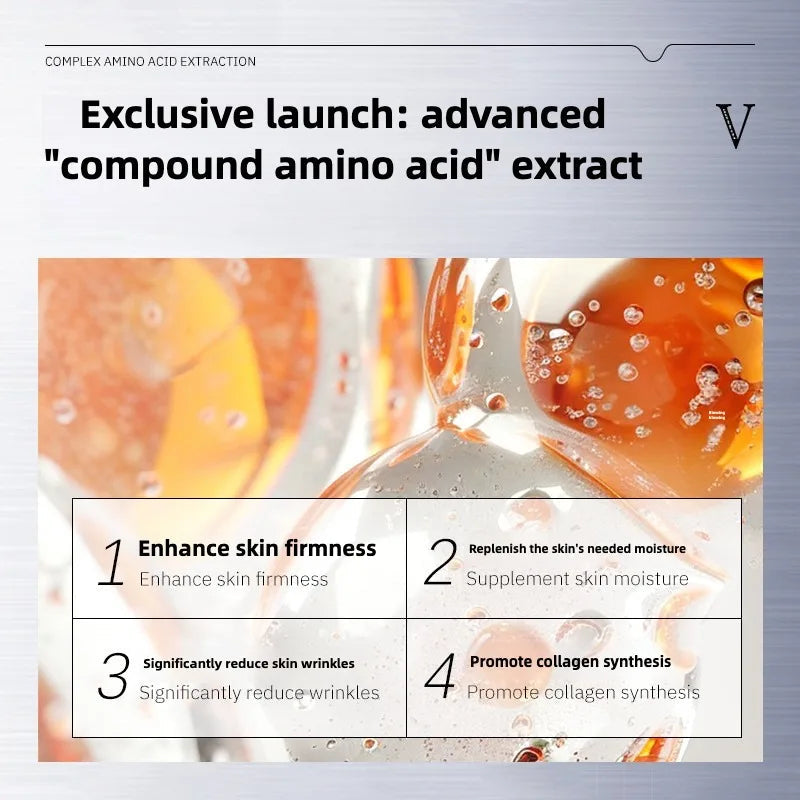 Peptide Anti-Wrinkle Moisturizing Serum Reduces Fine Lines Repairs Skin Hydrates  Brightens Anti-Aging Firming Skincare Product Halalzen