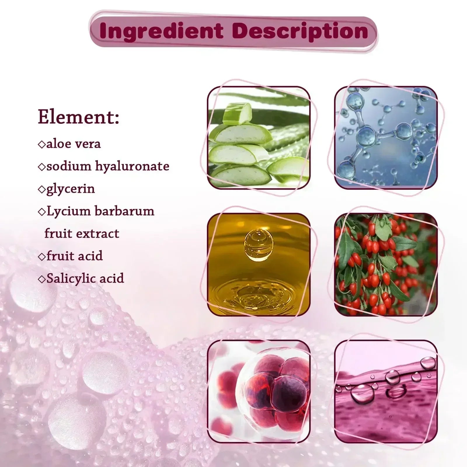 2495  Shrink Pores Serum Salicylic Fruit Acid Face Remove Blackheads Oil Control Gel Whitening Moisturizing Smooth Skin Care Pro Halalzen