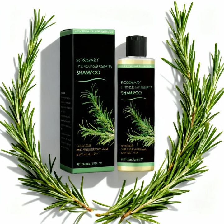 Rosemary Natural Shampoo Hair Thickness Loss Deep Nourishing Scalp Care Strengthen Repair Damaged Oil Control For Men Women Halalzen