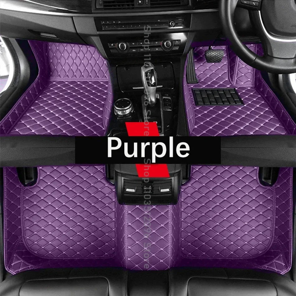 For Subaru Forester 2006-2022 Car Leather Floor Mats Auto Interiors Covers Carpets Accessories Foot Pads Waterproof Rugs