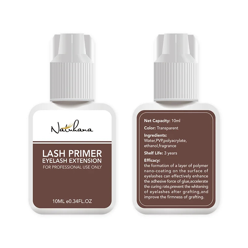 NATUHANA 5ml 1 Second Fast Drying Strong False Eye Lash Extension Glue Adhesive Retention 5-7 Weeks Low Smell Mink Eyelash Glue