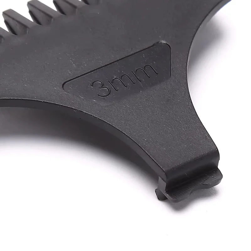 Hair Trimmer Limit Comb Universal Black Guards Hairdresser Hair Cutting Guide for KM-2293 KM-2299 1 2 3mm Comb
