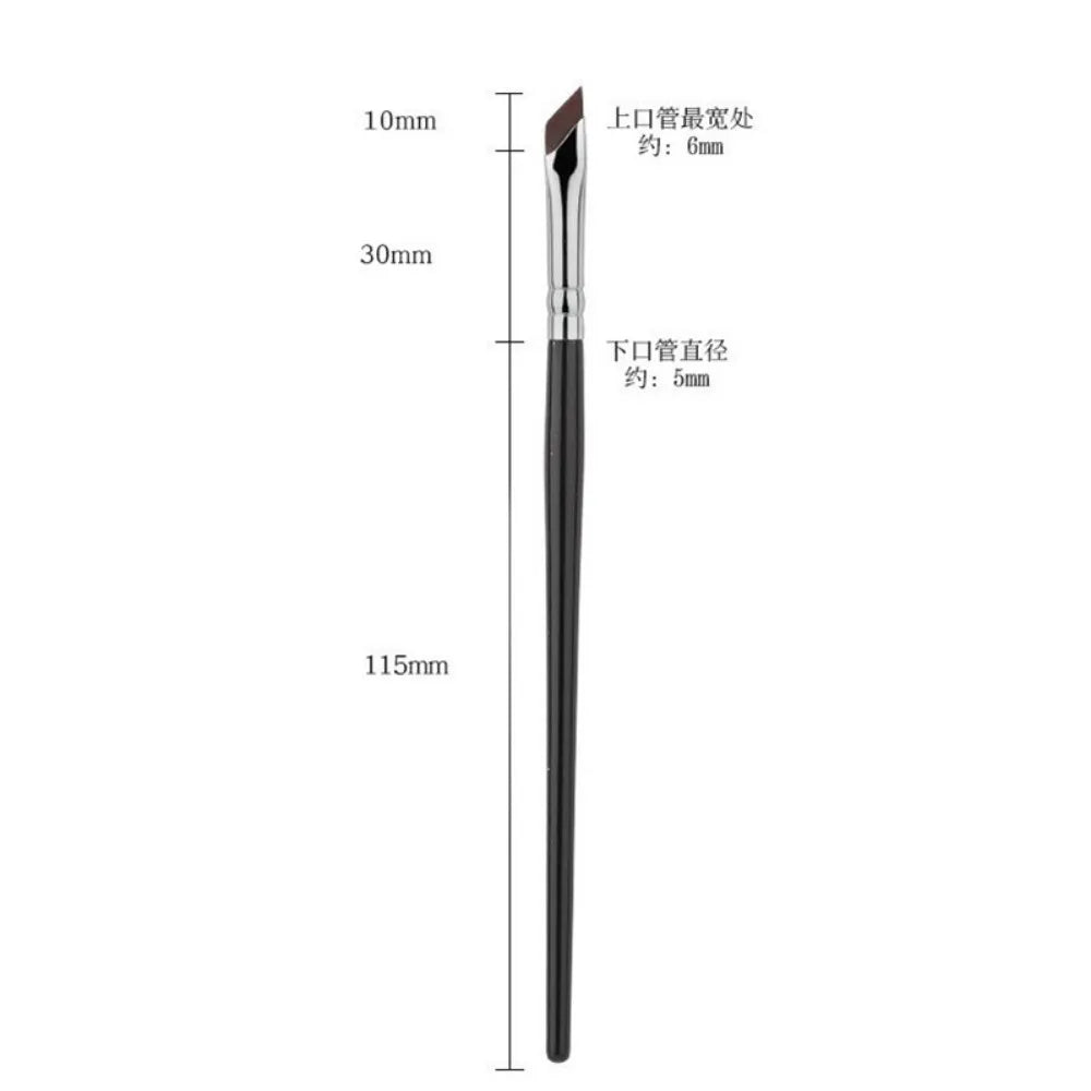 KSHBO Upgrade Blade Eyeliner Brush Ultra Thin Fine Angle Flat Eyebrow Brush Liner Brow Place Makeup Brush Precise Detail Tools Halalzen