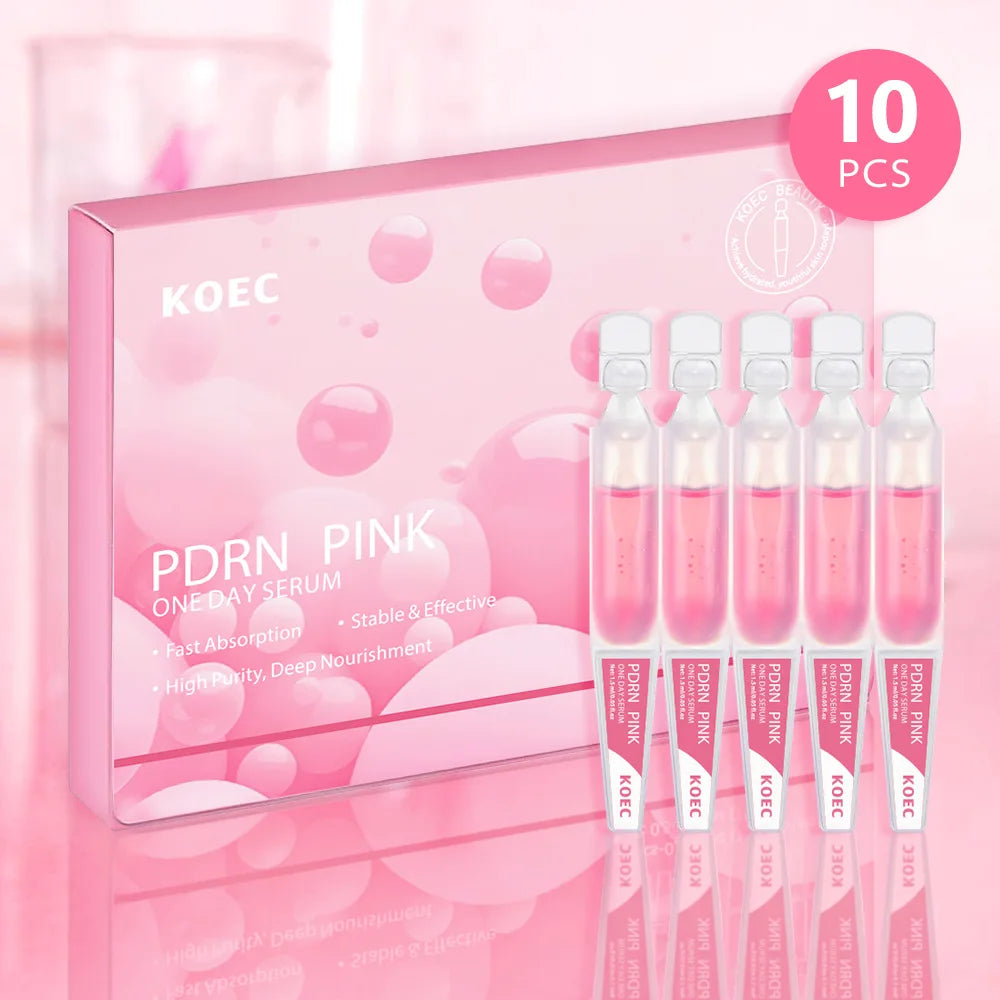 PDRN PINK ONE DAY Collagen Serum Revitalize Dull Complexion Boost Skin Radiance Hydrating Moisturizing Korean Skincare Essence
