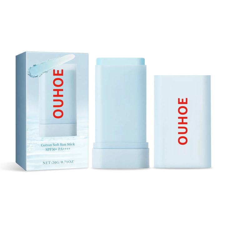 Sunscreen Stick Spf 50 for Oily Skin Face Sun Blocking UV Protective Moisturizing Refreshing Oil Control Solar Isolation Cream Halalzen