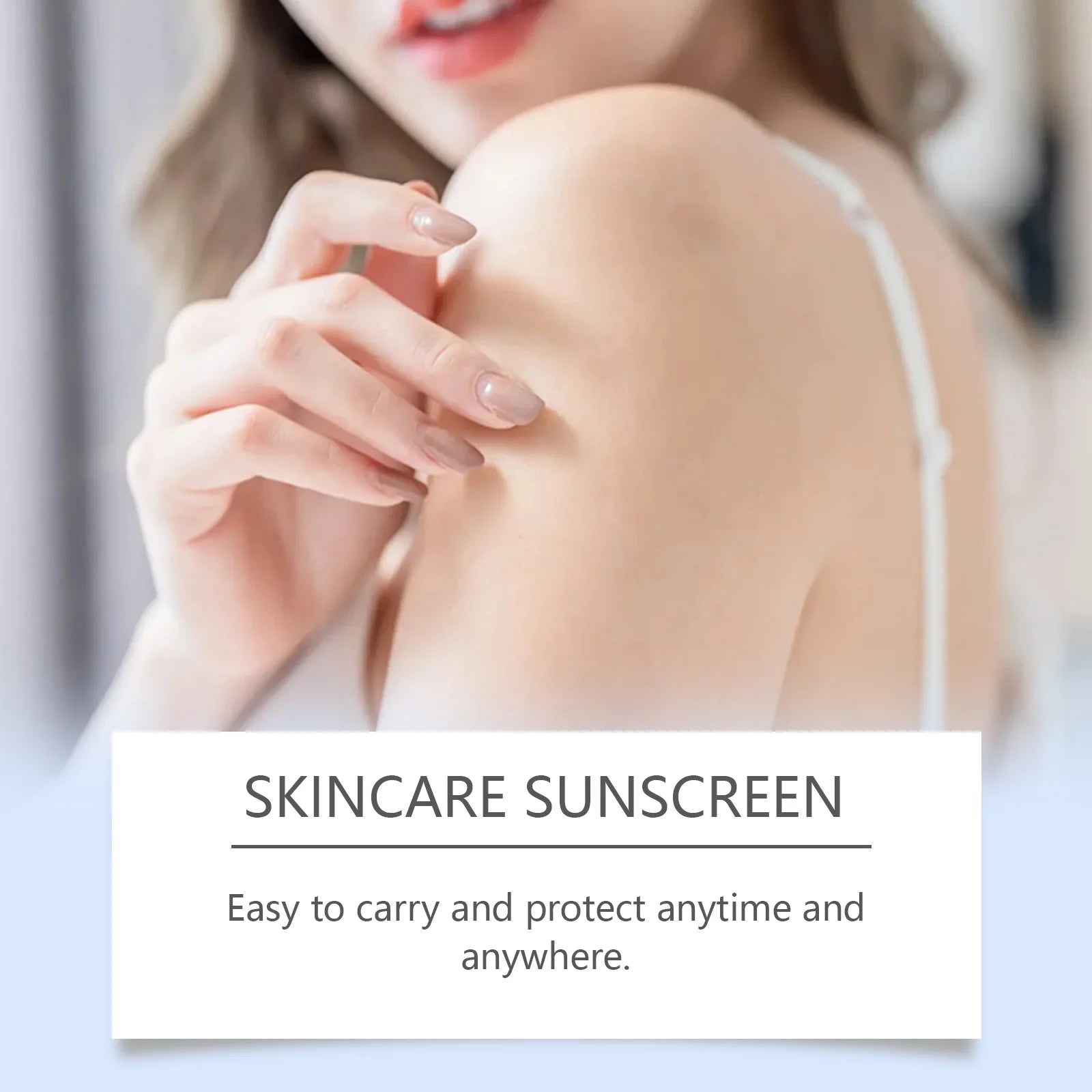 UV Sunscreen Stick Spf50 Lasting Waterproof Moisturize Layer Oil Control Repair Sunburn Antioxidant Skin Sun Protection Cream Halalzen