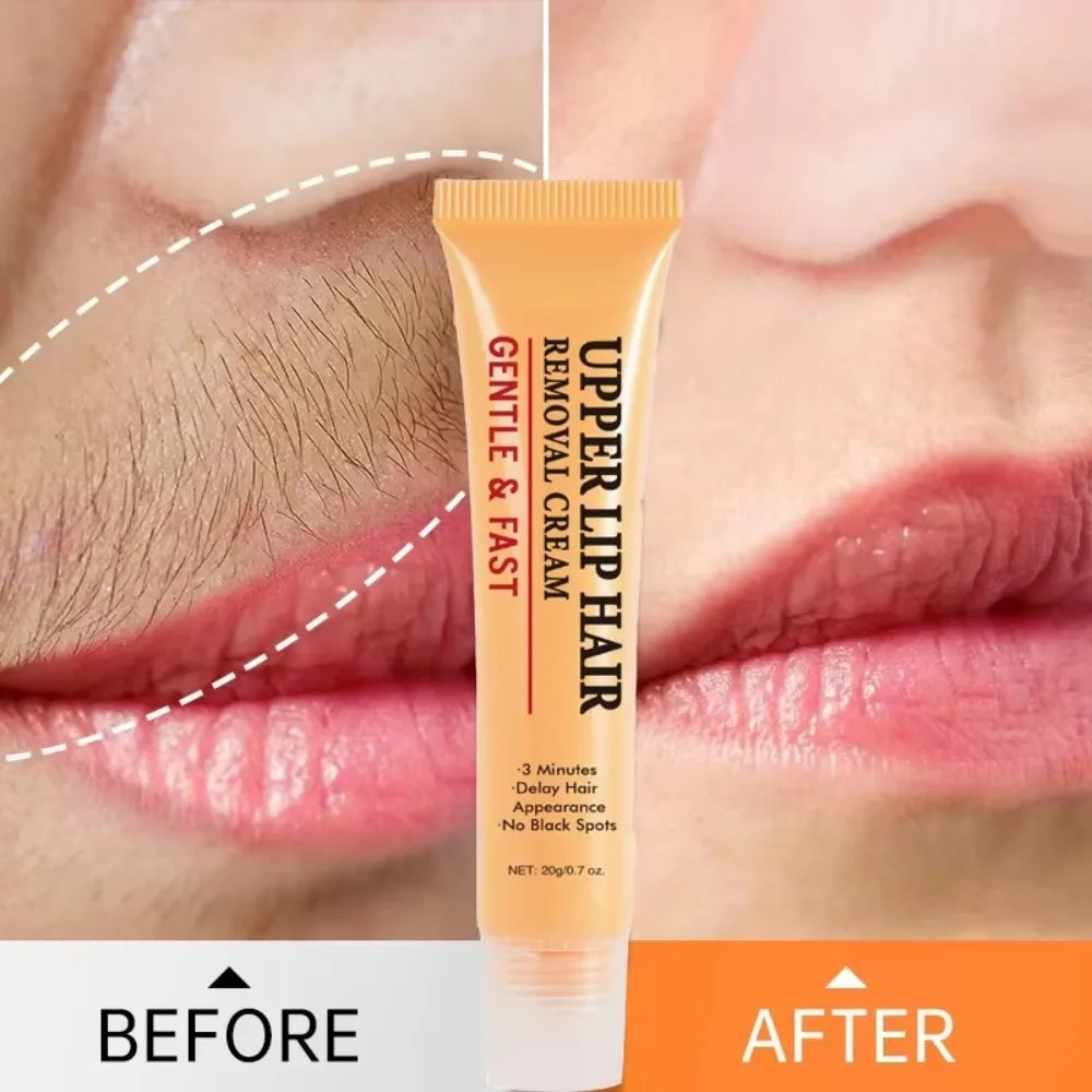 3 Minutes Fast Hair Removal Cream Painless Hair Growth Inhibitor Lip Face Arm Armpit Leg Permanent Depilatory for Men Women Care HALALZEN