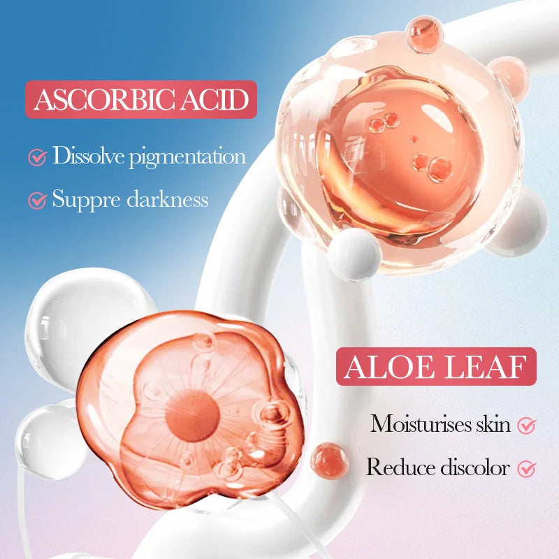 Body Whitening Cream Dark Skin Armpit Lightening Intimate Areas Underarm Bleaching Private Parts Whiten Cream Body Lotion Beauty