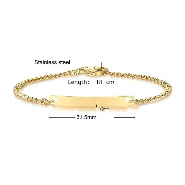 Couple Bracelet for Women Men Stainless Steel Cuban Chain Family Jewerly Lover Valentines Day Gift Accessories,Birthday Gifts