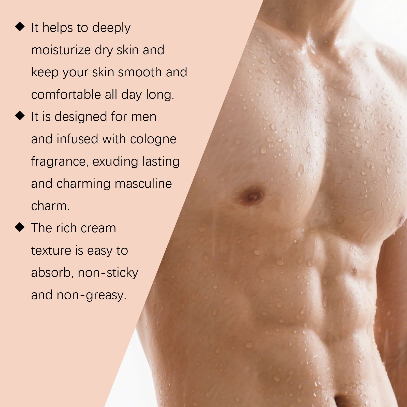 Men Pheromone Body Butter Cologne Scented Long-Lasting Moisturizing Boost Male Confidence Charm Fragrance Body Skin Care Cream