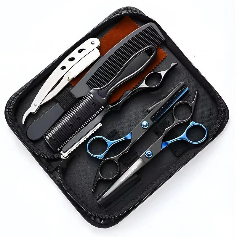 Japanese Hair Scissors Set Hairdressing Scissors kit Hairdresser Shaver Haircut Scissors Halalzen
