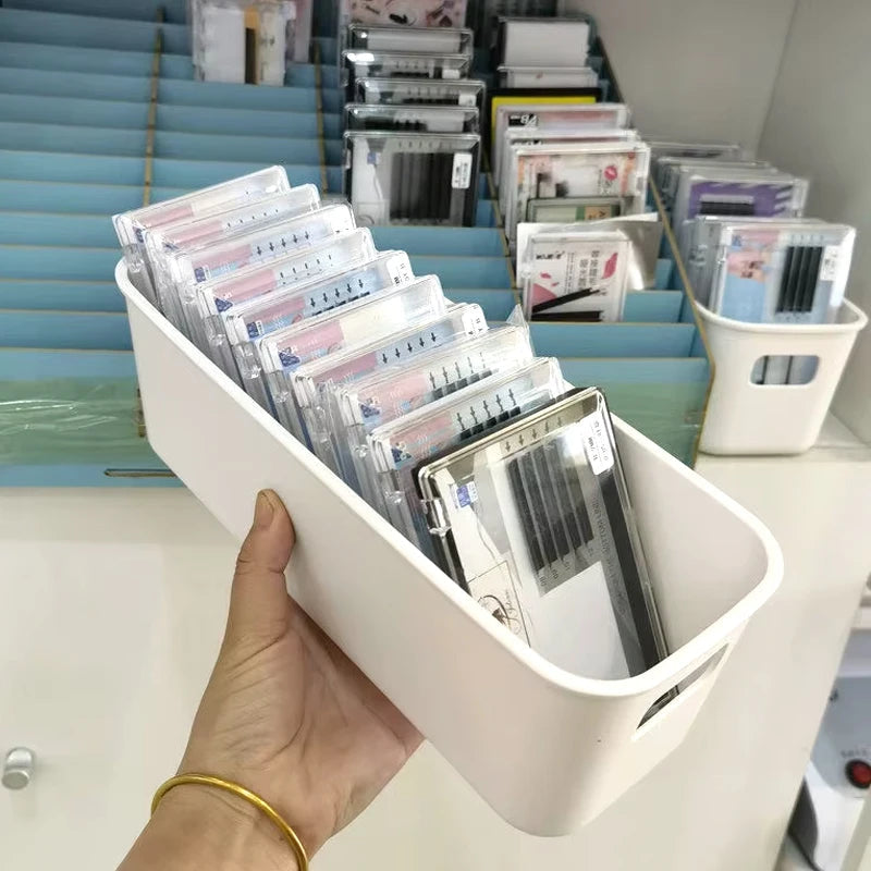 10/3Pcs Eyelash Extension Tool Storage Box Lashes Glue Tweezer Holder Makeup Organizer Cosmetic Makeup Tools Storage Box Halalzen