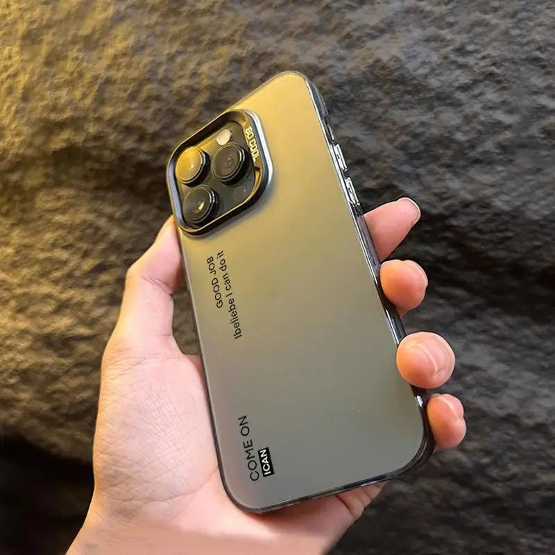 High-end Personality Anti-drop Armour Phone Case Shockproof Anti-slip Protective Cover for IPhone 16 Pro Max 15 Pro 14Plus 13 12