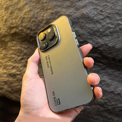 High-end Personality Anti-drop Armour Phone Case Shockproof Anti-slip Protective Cover for IPhone 16 Pro Max 15 Pro 14Plus 13 12