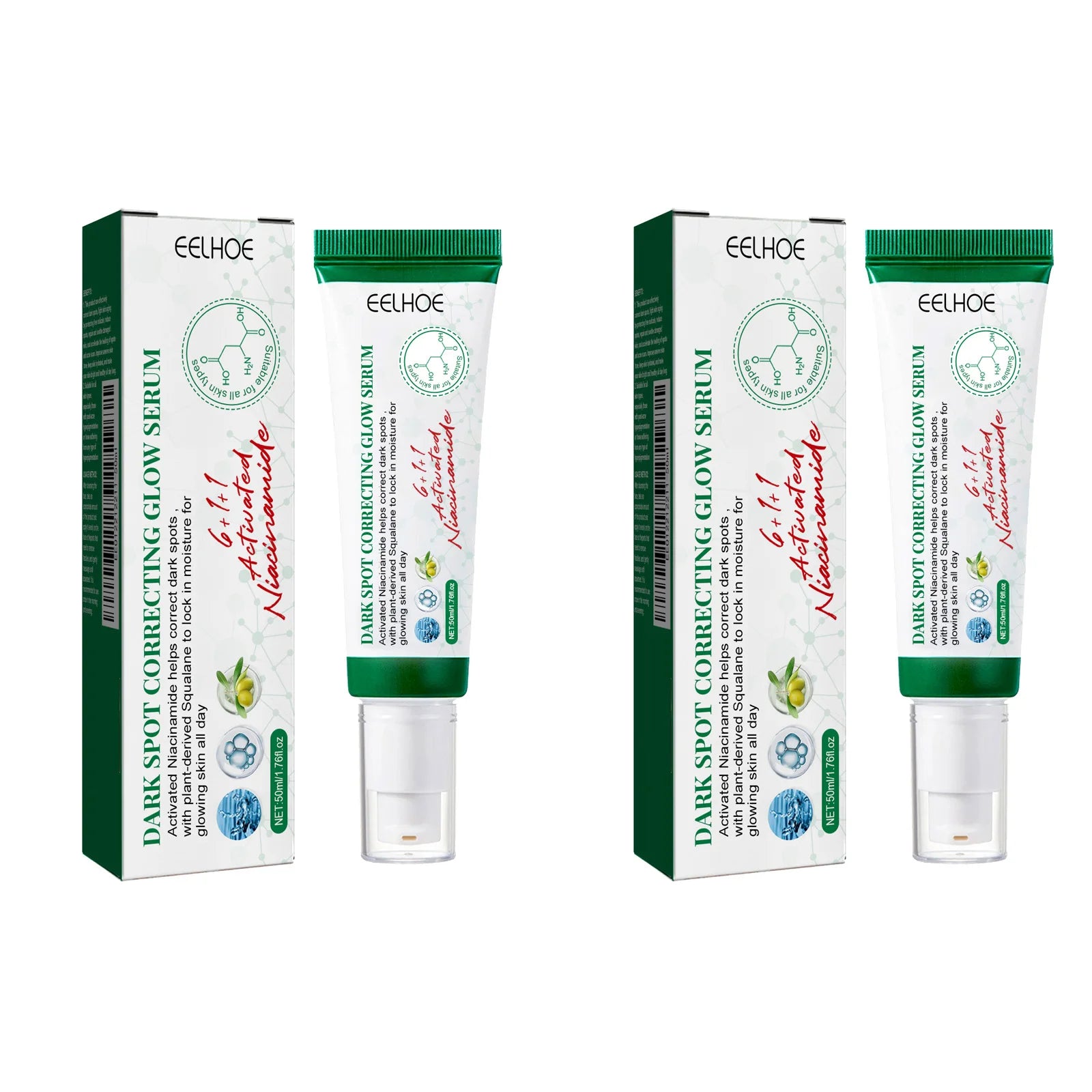 Nicotinamide Dark Spot Corrector Facial Serum Fade Melanin Acne Freckles Removal Brightening Improve Dull Face Care Essence