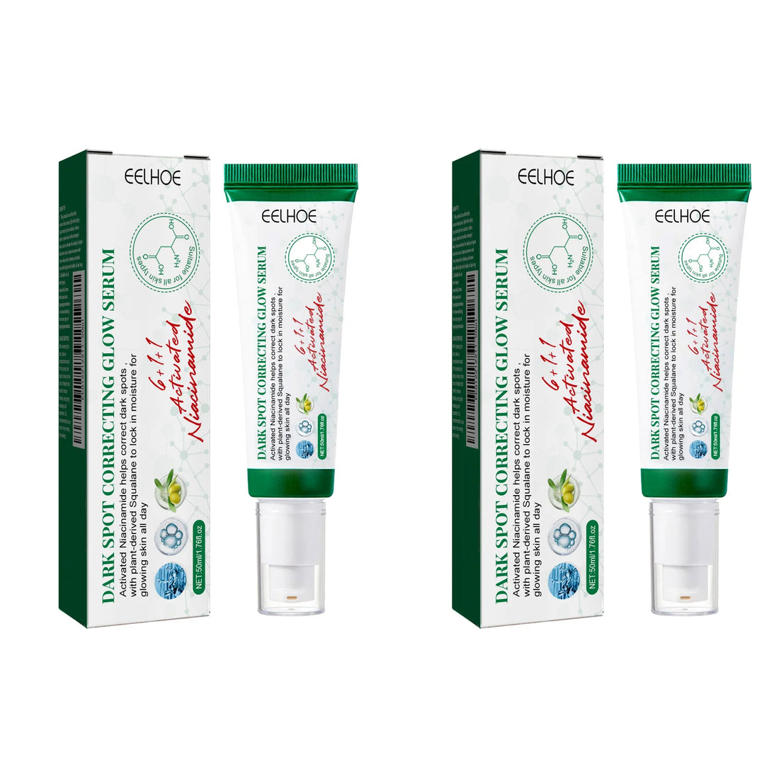 Nicotinamide Dark Spot Corrector Facial Serum Fade Melanin Acne Freckles Removal Brightening Improve Dull Face Care Essence