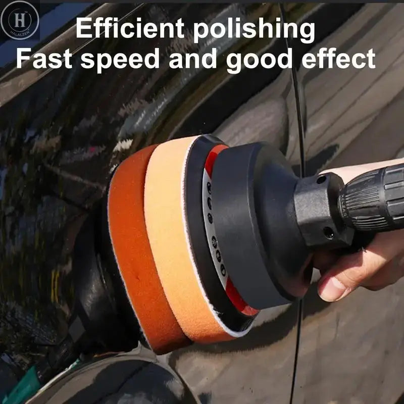 Cordless Car Polisher Rotary Car Electric Buffer Polisher Quiet Polishing Machine with Detachable Handle Buffer Buffer Machine HALALZEN