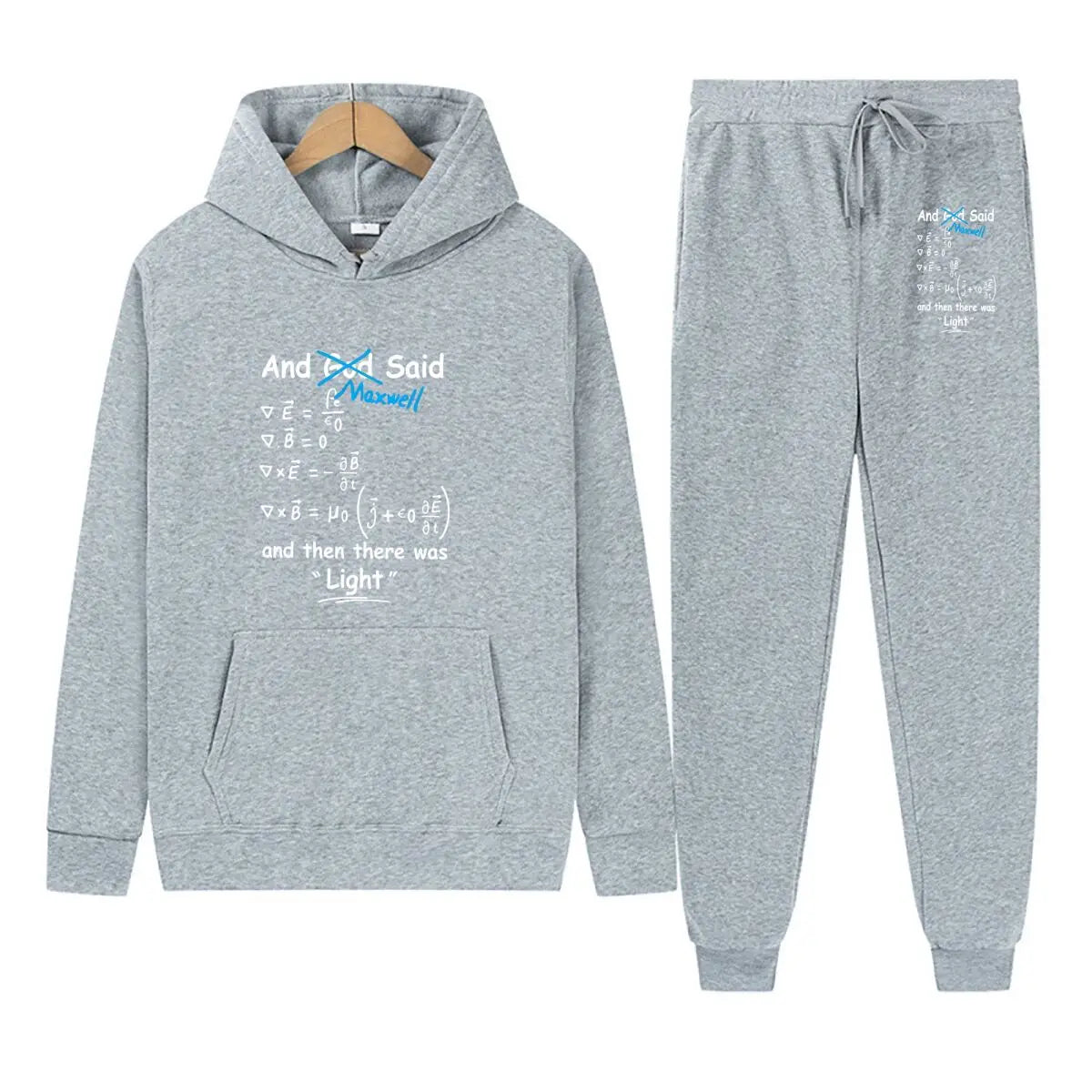 Maxwell's Equations Physics Meme Hoodie Unisex Long Sleeved Pullover Printed Sports And Leisure