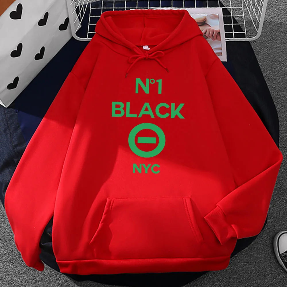 N1 Black NYC Graphic Hoodies  Type O Negative Graphic Sudaderas Hombre Heavy Mental Fashion Unisex Sweatshirts Men Winter Hoodie