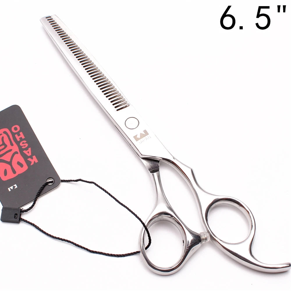 Professional Hair Scissors 5'' 6'' 7'' 8'' Japan Stainless Hairdressing Scissors Barber Thinning Shears Hair Cutting Scissors Halalzen