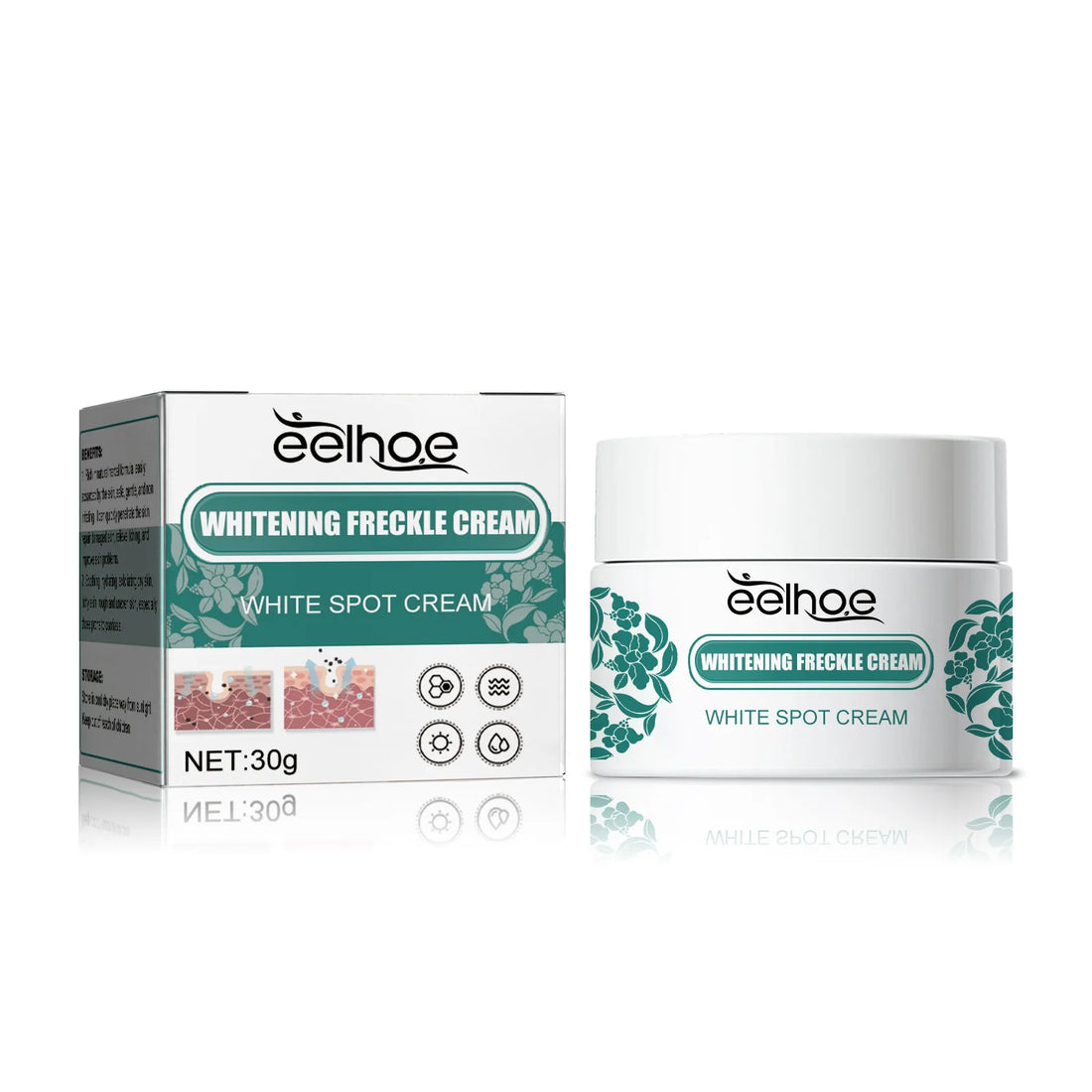 Whitening Freckle Cream Remove Acne Age Spot Melanin Sunburn Repair Anti Pigmentation Even Skin Tone Brighten Melasma Remover