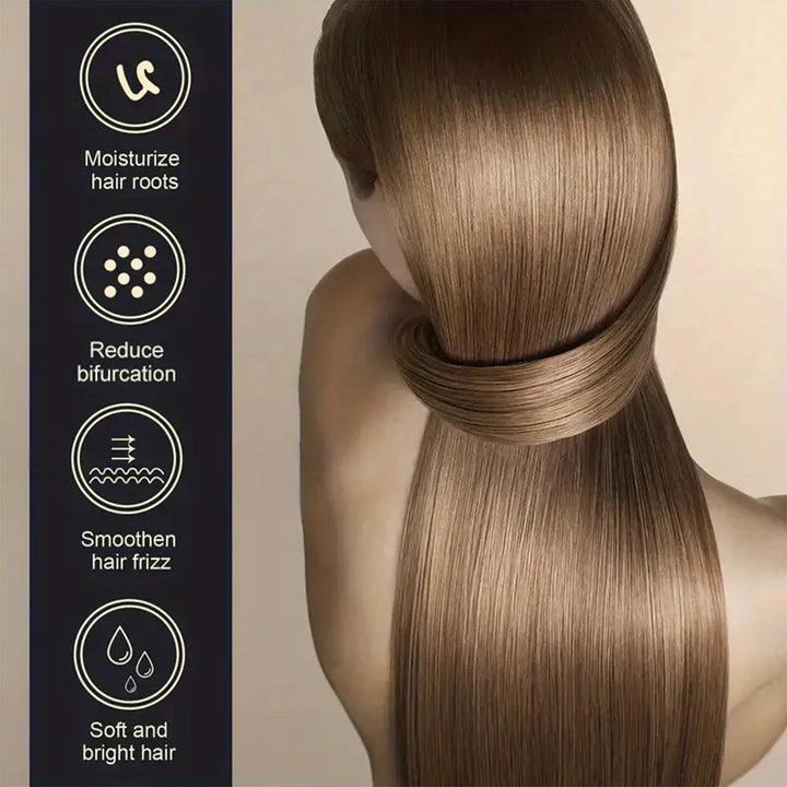 Keratin Leave-In Conditioner, Biotin & Collagen-Infused, Deeply Moisturizes Damaged Hair for Soft, Shiny Texture & Hair Charm