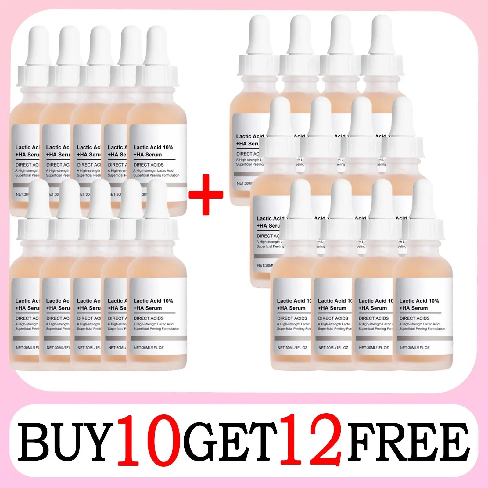 Large Pore essence Lactic Acid Facial Pore Shrinking Product Pore Firming and Smooth Korean Skin Care Halalzen