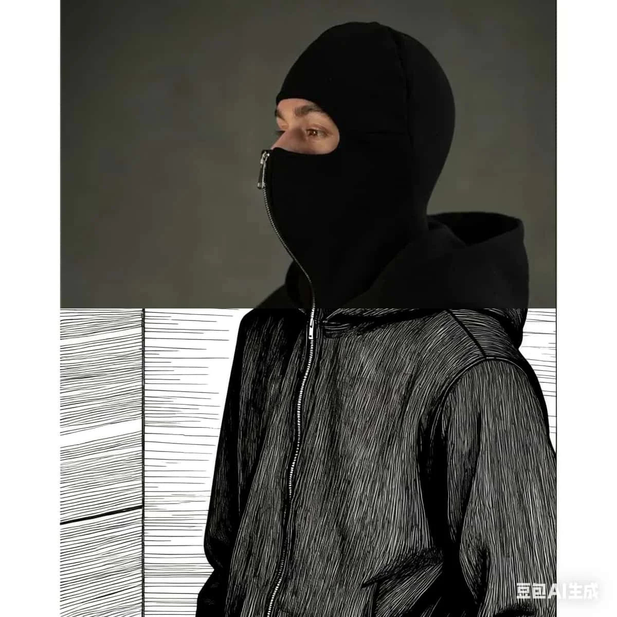 Ins Trendy Brand Double Hat Hooded Hoodie Jacket 2025 Spring/Autumn New Style Men's and Women's Same Style Loose Zipper Couple