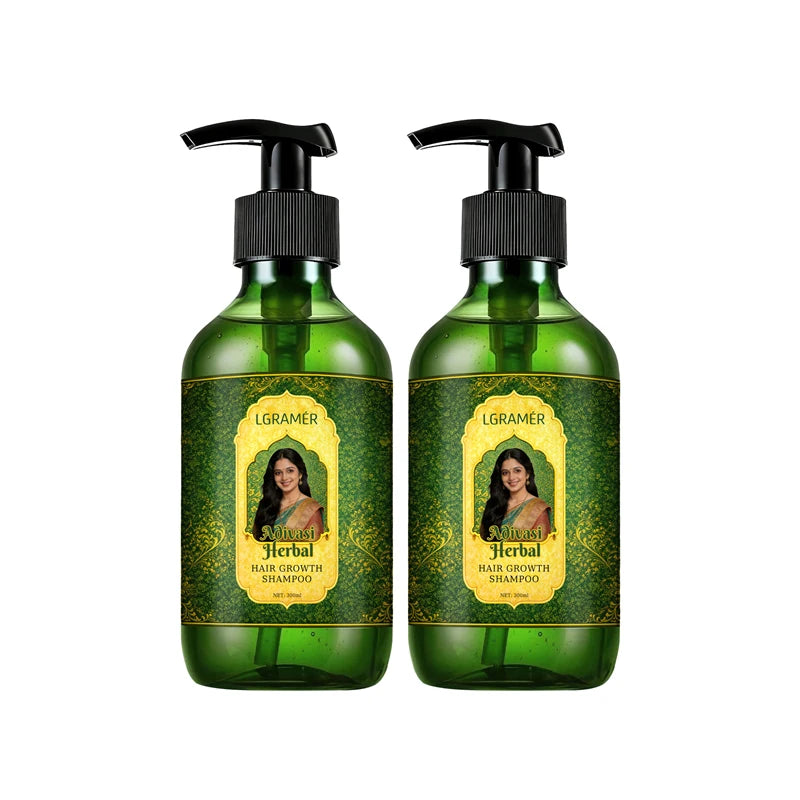 Shampoo Anti-Hair Loss & Hair Regrowth Strengthens Hair Controls Oil Refreshes Adds Volume Scalp Care Products for Family 300ml