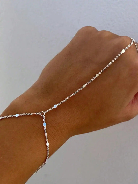 Chic Gold Chain Bracelet Simple Unique Design Ladies Bracelet Jewelry Gift