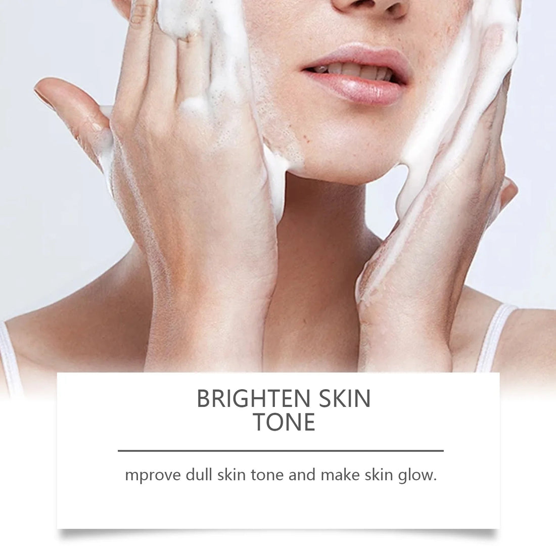 Rice Water Face Wash Deep Cleaning Moisturizing Brightening Rejuvenation Oil Control Sooth Facial Cleanser Foam Korean Skin Care Halalzen