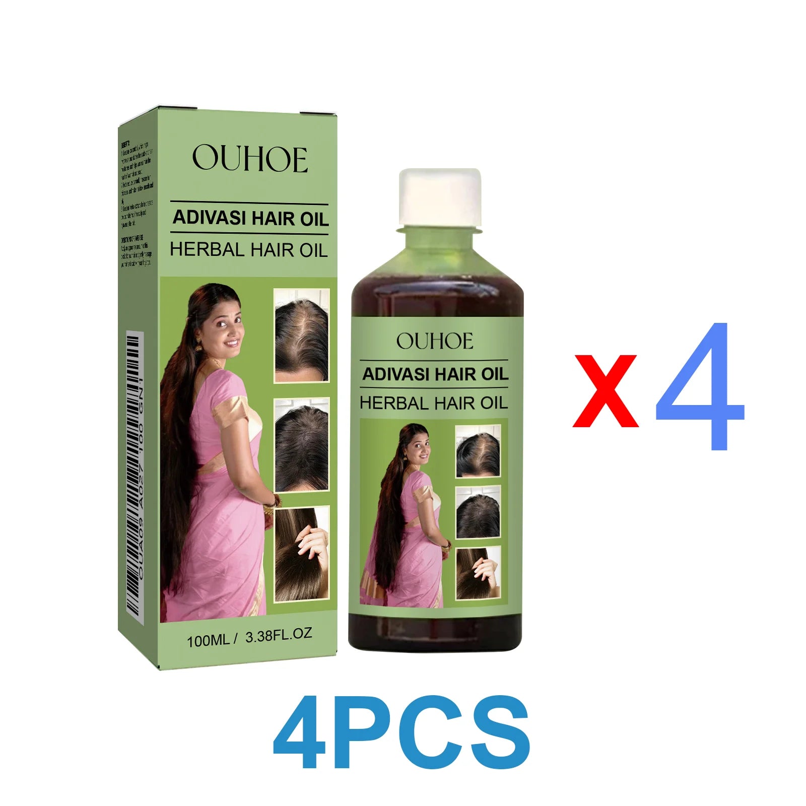 Herbal Hair Oil Nourishing Scalp Treatment Strengthening Serum For Dry Damaged Hair Vitamin E Ginger Root Extract Smoothing Frizz Deep Conditioning Moisturizing Anti Breakage 100ml