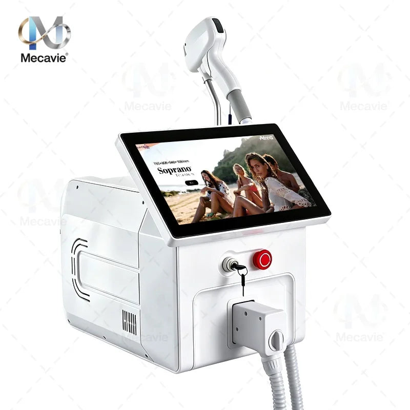 Professional ISO 5000W Diode Laser Hair Removal Machine. 5-Wavelength FAC Tech. Painless Ice Cooling. Customized Beauty Fashion