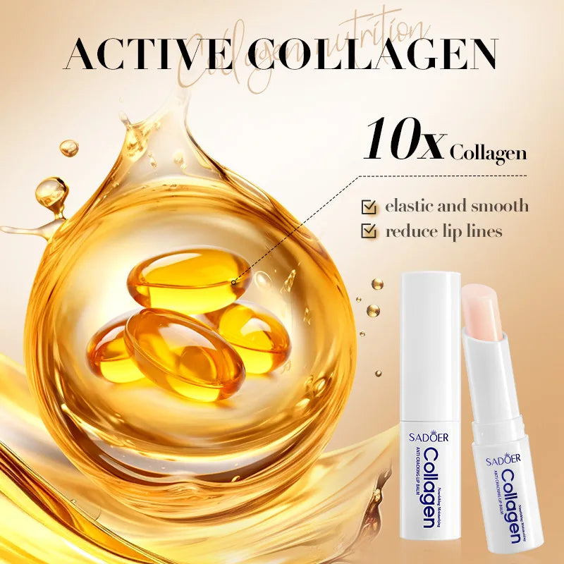 1/5/10 Pieces of Lip Balm for Long-Lasting Moisturizing, Deeply Nourishes the Lips, Makes Them Hydrated and Translucent, Improves Roughness and Peeling, and Cares for the Skin