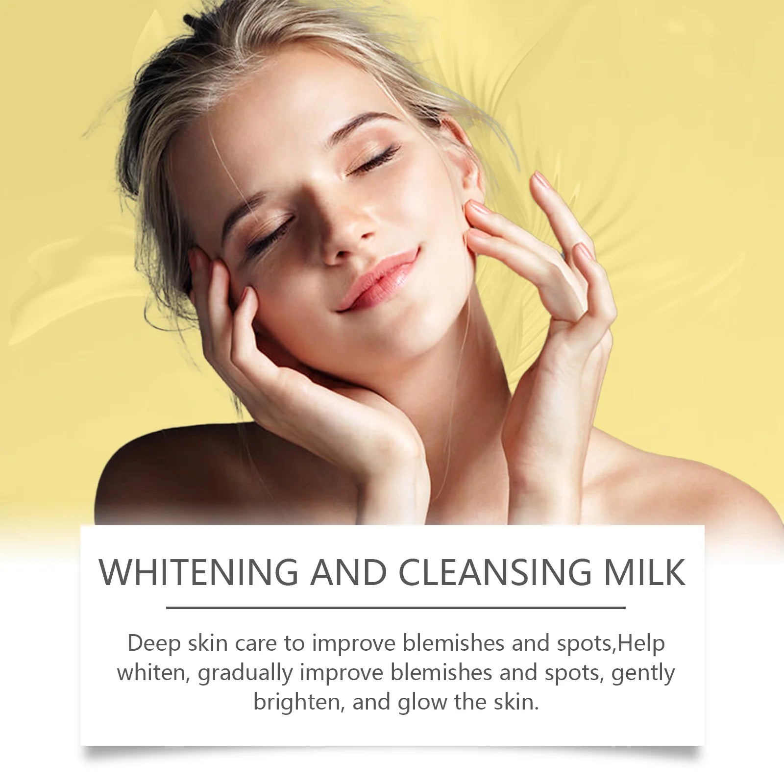 Niacinamide Whitening Cleanser For Deep Cleansing Moisturizing & Non Tightening Face Hydrating Whitening & Moisturizing Cleanser Halalzen