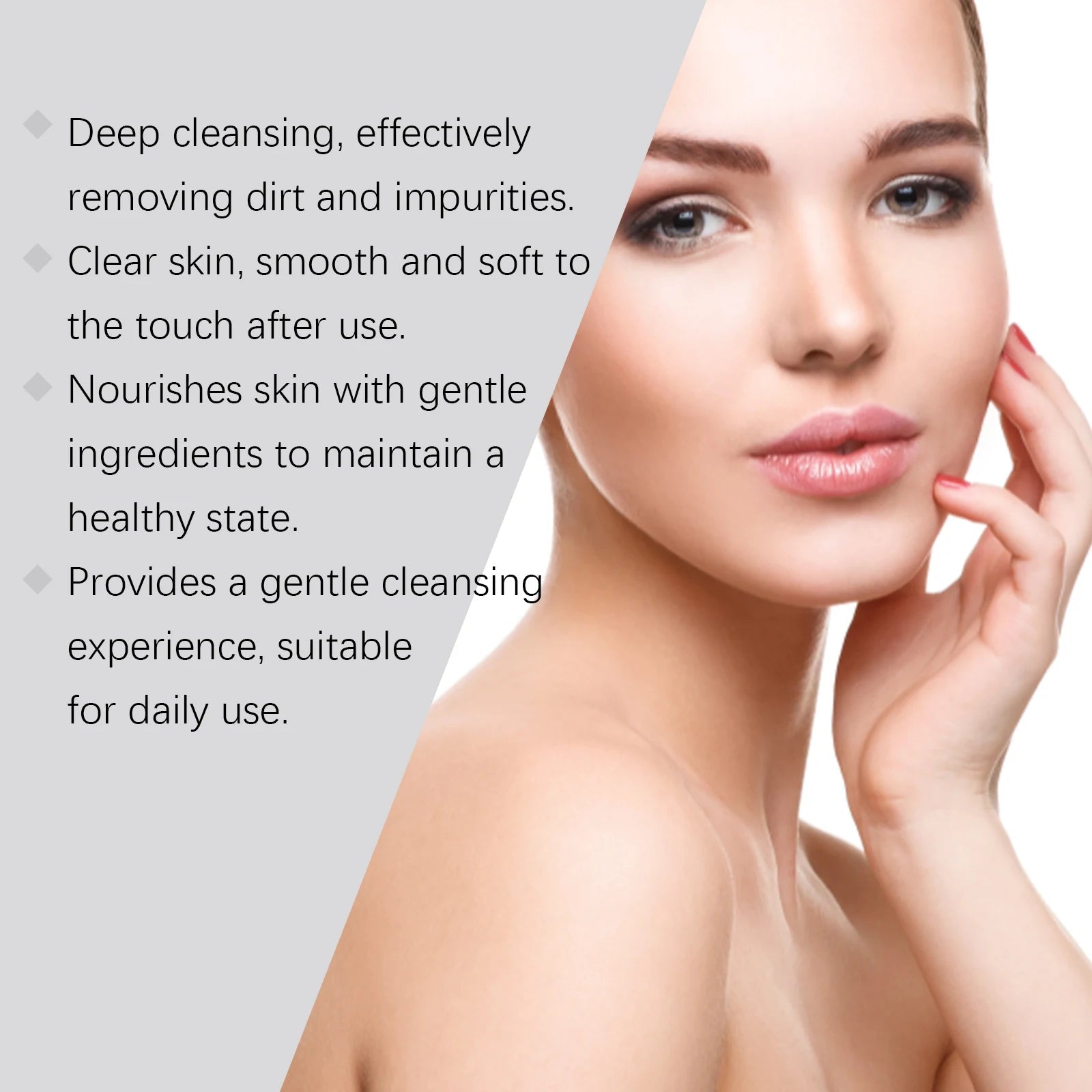 Face Revitalizing Cleanser Gentle Cleansing Hydrating Moisturizing Removing Facial Impurities Soothing and Nourishing Cleanser Halalzen