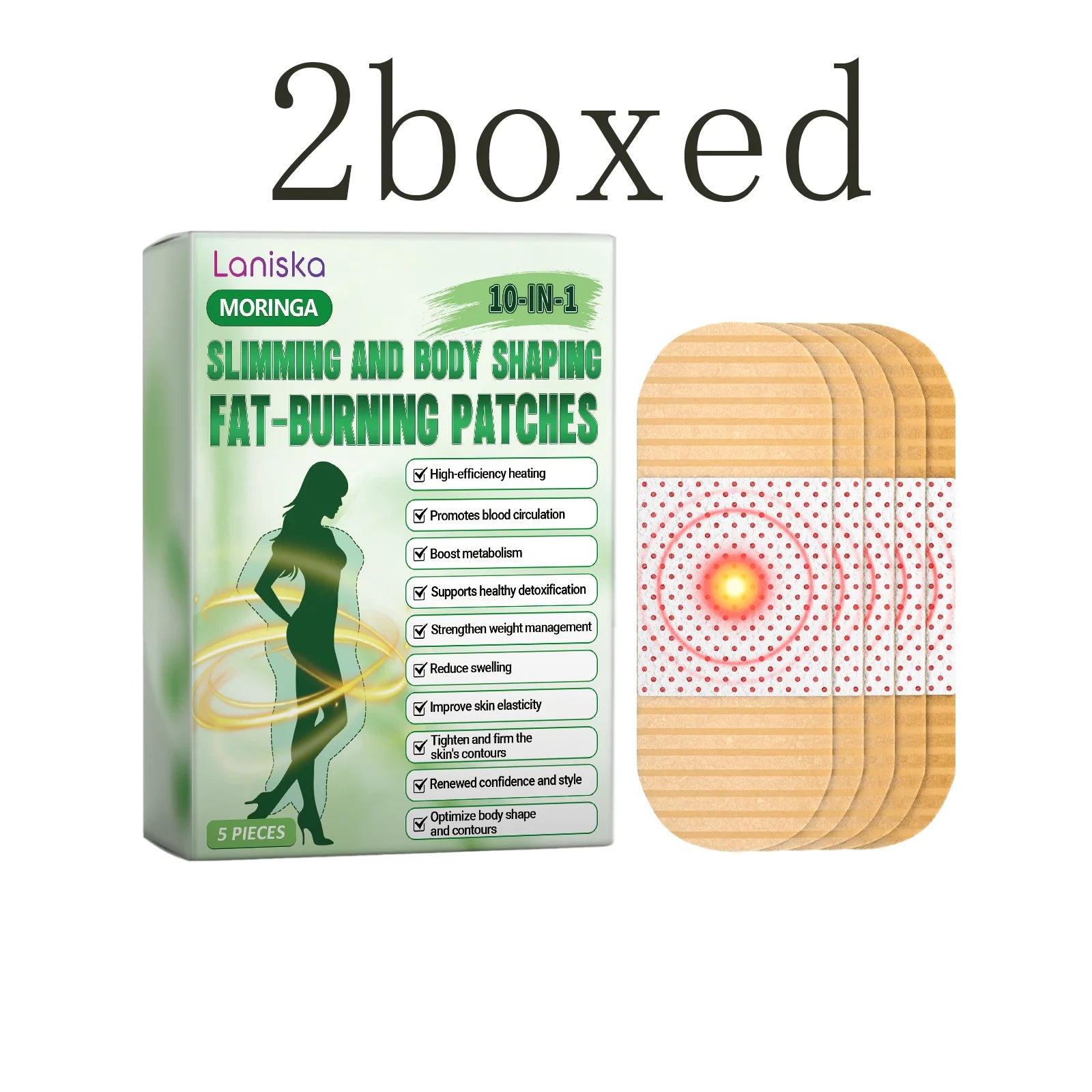 Body Care Patch - Infused with Hydrating Ingredients, Gently Moisturizes & Nourishes Skin, Daily Body Care Patch