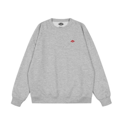 2025 Embroidery Hoodie Exported to Japan Autumn Thin Sweatshirt Men/Women Same O-Neck Long Sleeve Loose Brand Tracksuit Tops