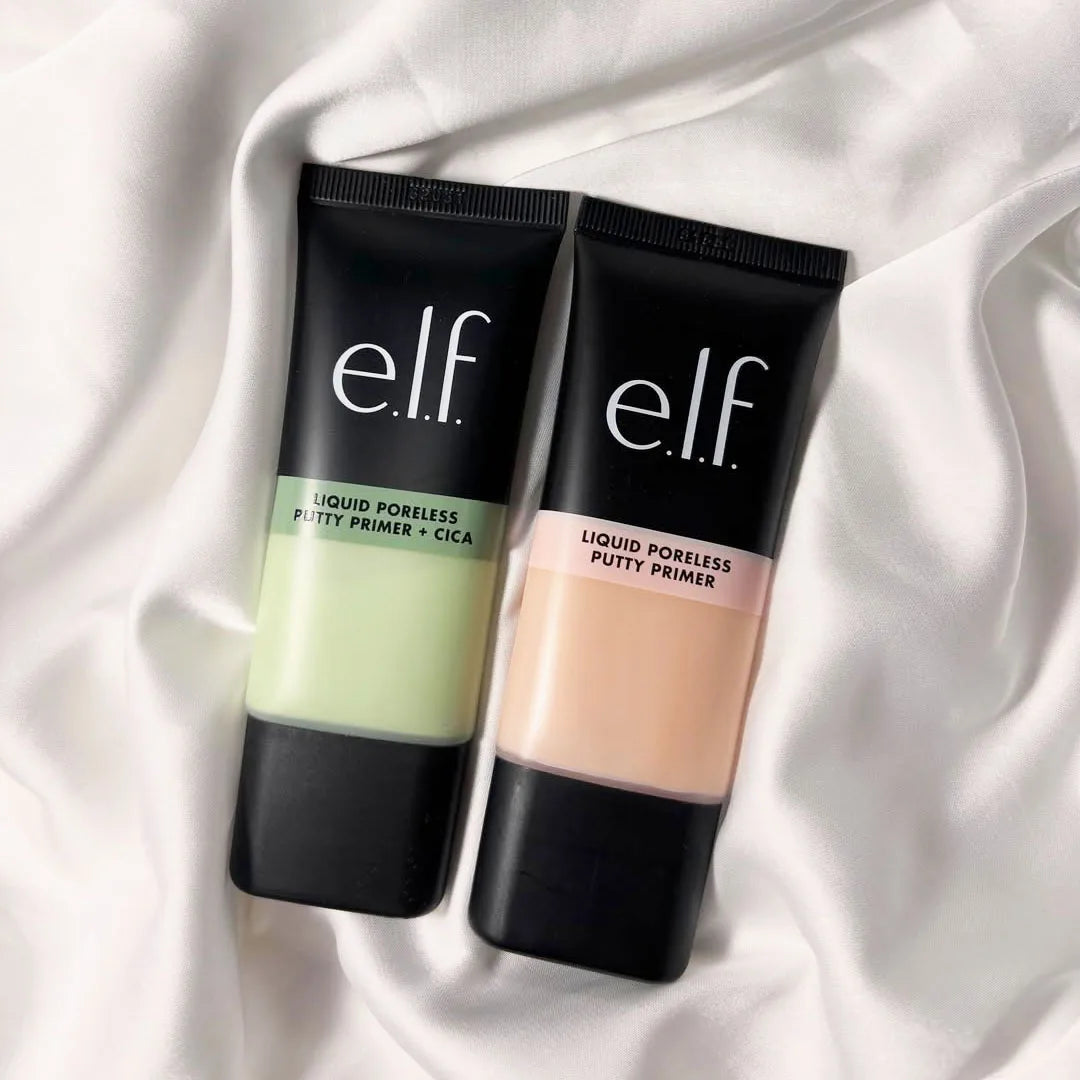 Elf 28ml Liquid Poreless Putty Primer Cream Texture Facial Makeup Base Pore Minimizing Oil Control Flawless Nature Cosmetics