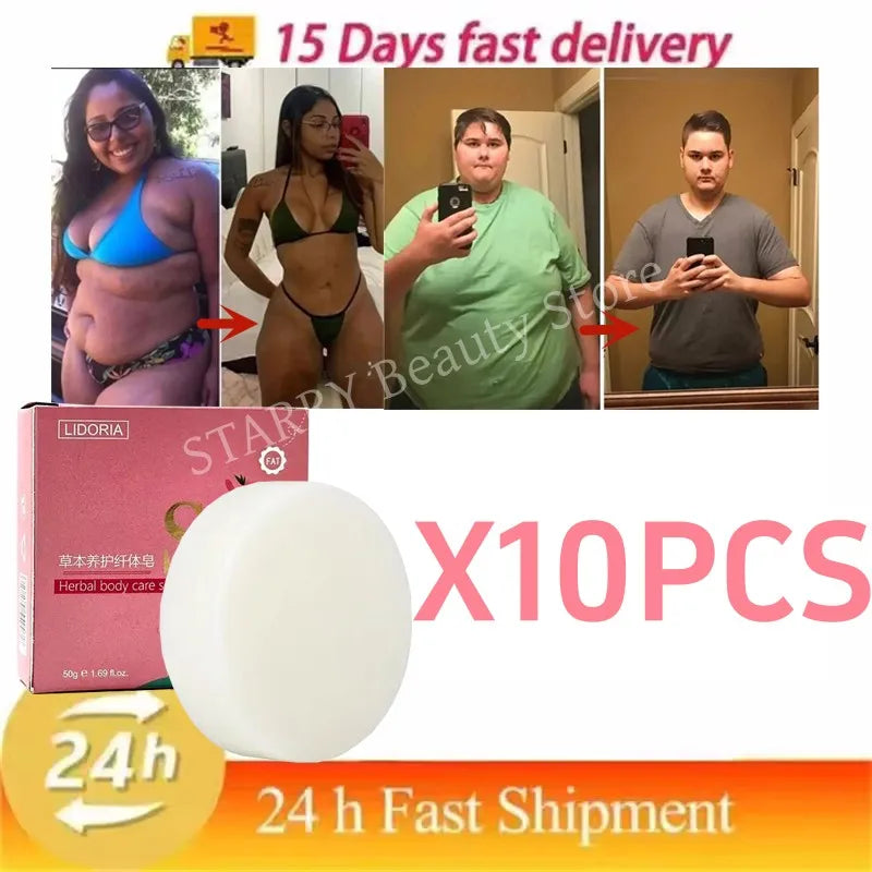 Powerful Slimming Soap Fat Burning Belly Diet Weight Loss Products Anti Cellulite Products Full Body Shaping for Men Women