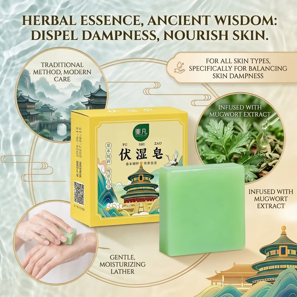 1/2/3/4/5/10PCS Traditional Herbal Cooling Soap Bar Mint Cucumber Extract Refreshing Scent Oil Control Deep Pore Cleansing Wash