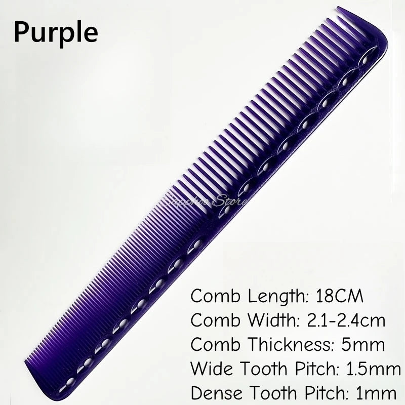 1PC 18cm Professional Hairdressing Haircut Comb Double Headed Anti Static High Temperature Resistance Salon Hair Styling Tools