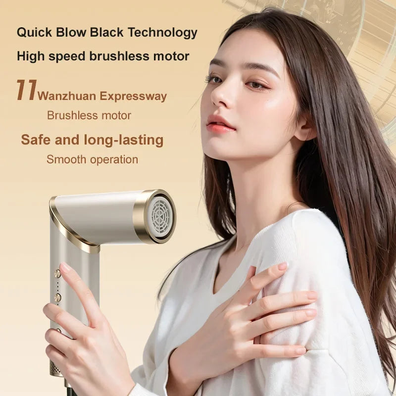 9 in 1 Hair Dryer Hot Comb Set Professional Curling Iron Hair Straightener Styling Tool For Professional Hair Dryer Household Halalzen