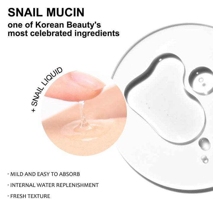 100ml 92% Snail Essence Soothing Face Serum Facial All in One Facial Serum Hydrating and Moisturizing Skin Care 5 sold Halalzen