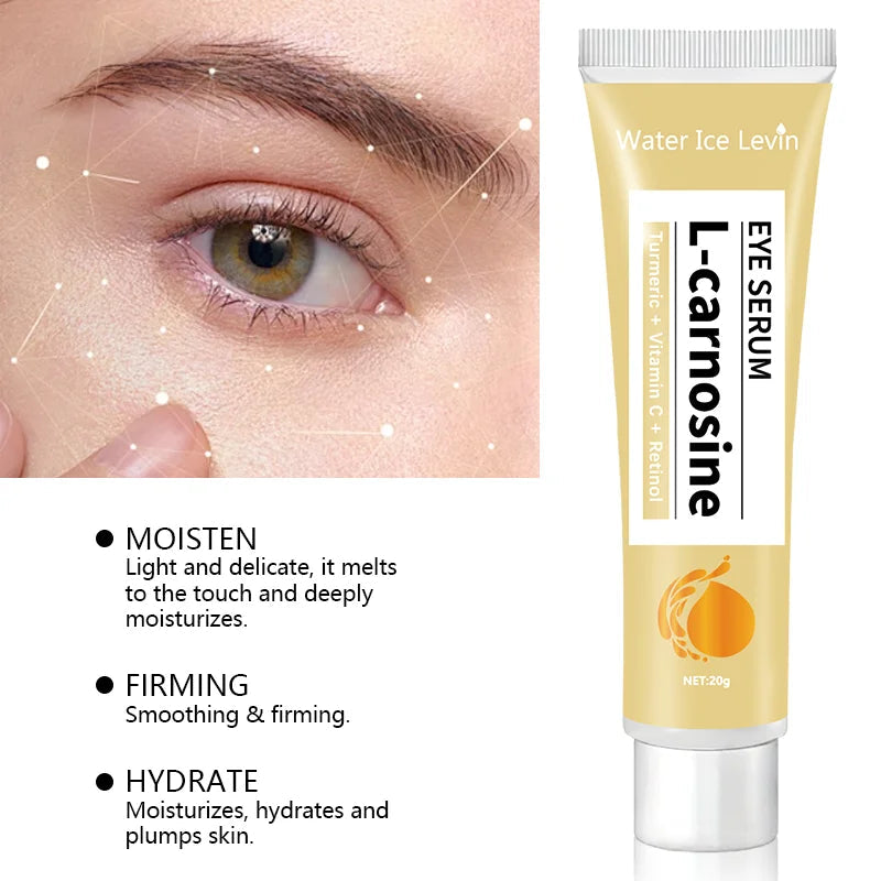 Temporary tight eye eye frost, instant reduce puffiness, dark circles and puffiness, anti-aging fine lines, firming tender eye Halalzen