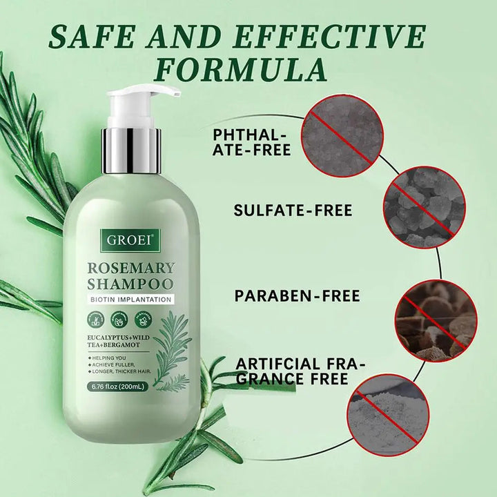 Rosemary Active Nutritional Fortification Shampoo And Hair Conditioner 200ml Formula Gentle Nourishing And Cleansing Scalp Halalzen