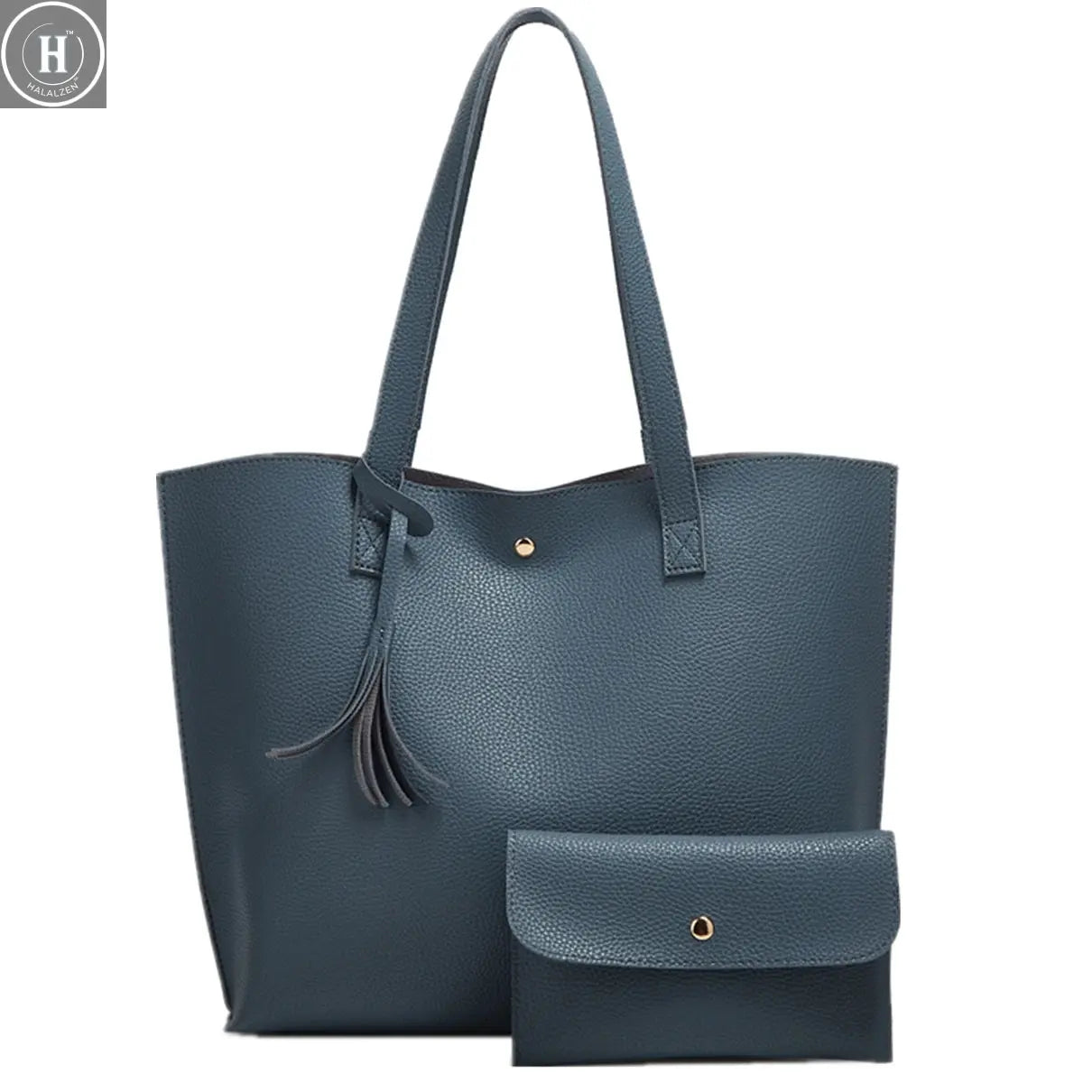 High-capacity ladies business tote bag new fashion handbag cross-border trend ladies shoulder bag large document bag HALALZEN