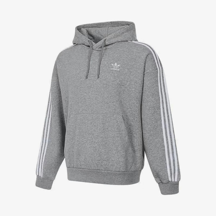 Adidas genuine Men's Striped Warm Fleece Hoodie JP1076
