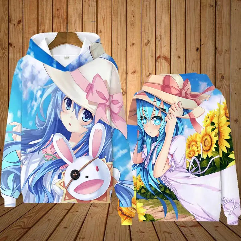 Japan Anime 3d Print Hoodie Men Women Fashion Long Sleeve Hoodie Sweatshirt Oversized Women Sweats Man Hoodies