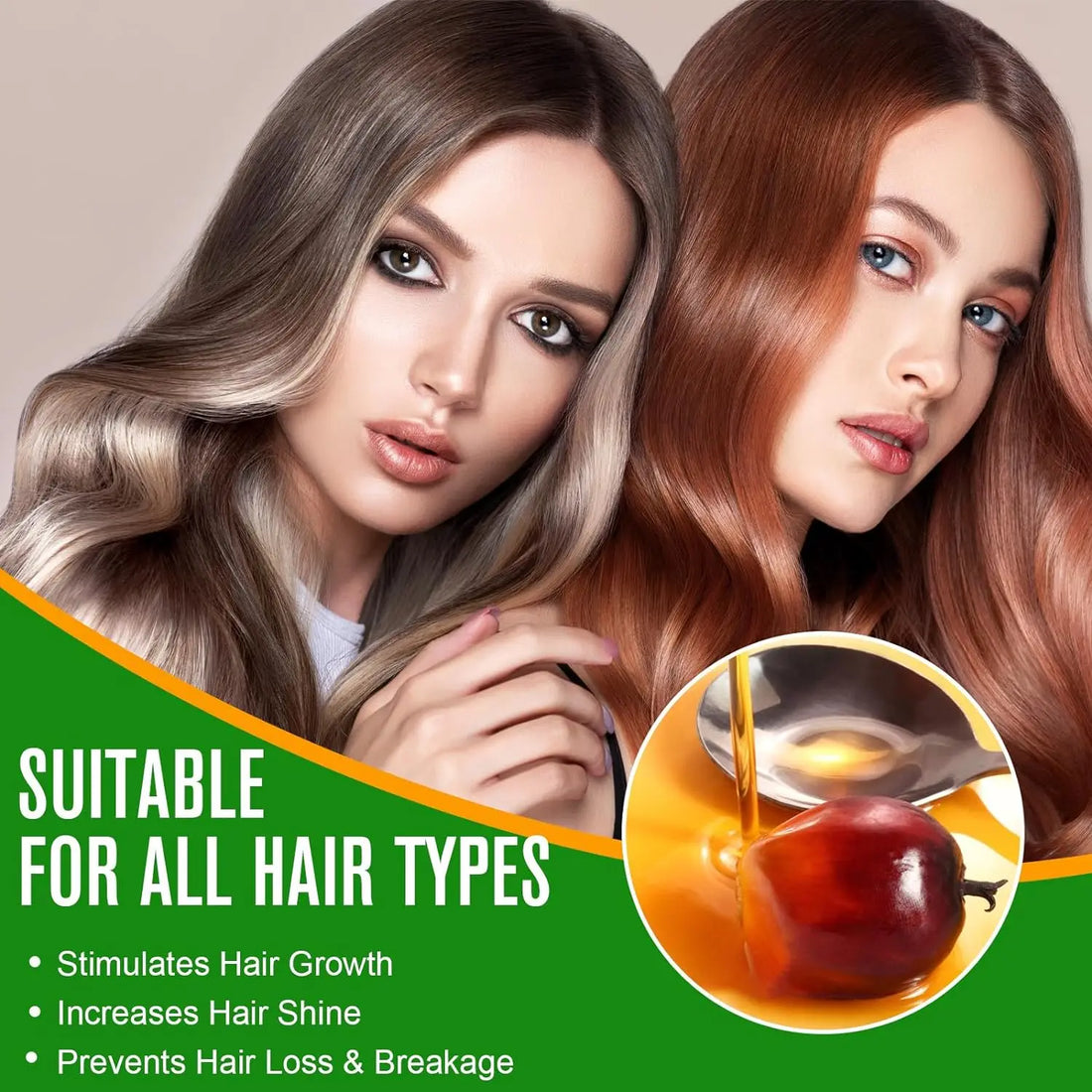 Amococo 2 pack Rosemary Oil Batana Oil 30ml each Hair Oil Duo Scalp Care Oil Nourishing Hair Serum for Dry Frizzy Hair Smooth Shiny Hair Care